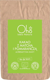 Cacao au matcha et à l'orange sans gluten BIO 100 g - OHO BAMBOO